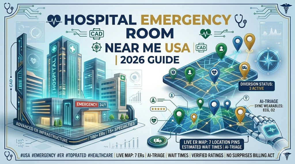 Hospital Emergency Room Near Me USA (2026 Guide)