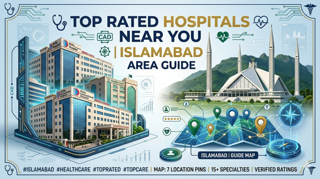 Top Rated Hospitals Near You (Islamabad Area Guide)